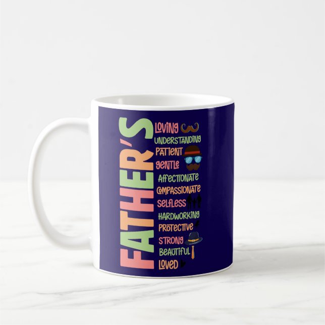 Thanks for the Laughs, Lessons, and Love – Dad Mug (Left)