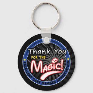 Thanks for the Magic - Cast Member Appreciation Key Ring