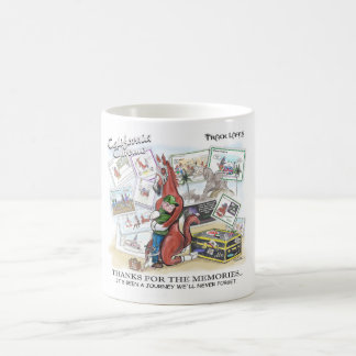 THANKS FOR THE MEMORIES - CALIFORNIA CHROME COFFEE MUG