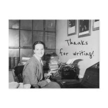 Thanks for Writing Postcard