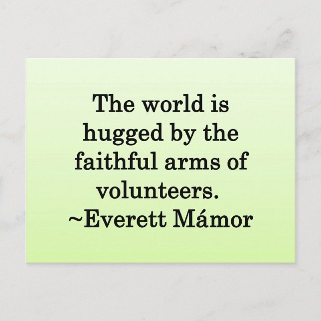 Thanks for Your Hard Work Postcard (Front)