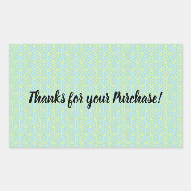Thanks for your Purchase! Stickers (Front)