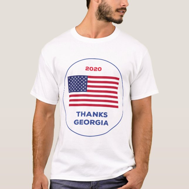 Thanks Georgia 2020 Election T-Shirt (Front)
