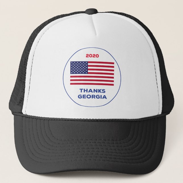 Thanks Georgia 2020 Election Trucker Hat (Front)