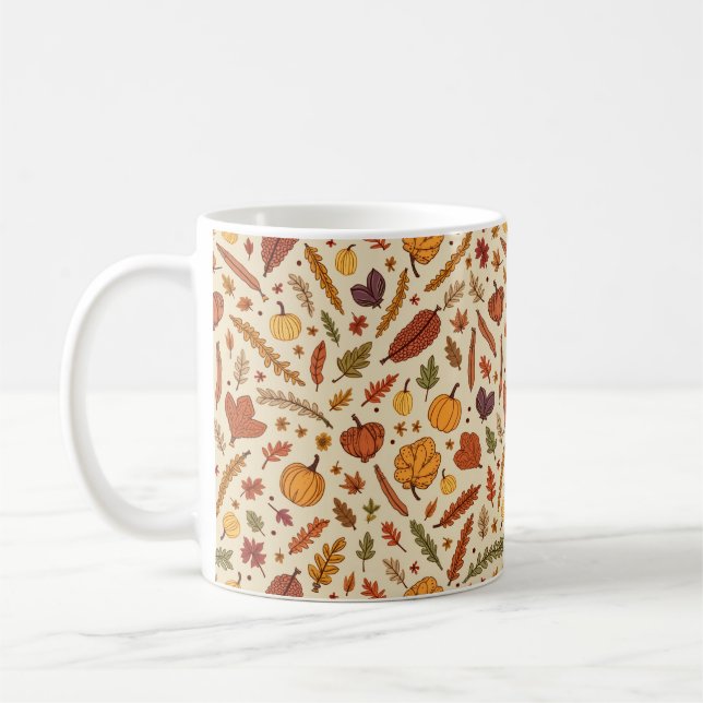 Thanks giving day mug cup/11 oz (Left)