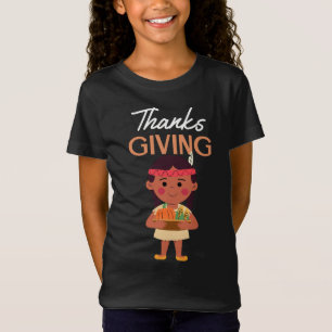 Thanks GIVING Harvest Kid Shirt – Cute Fall