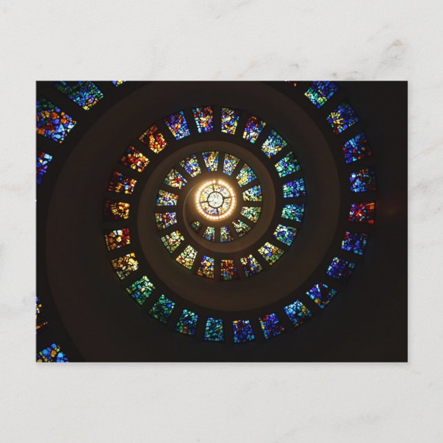 Thanks Giving Square # 9 Holiday Postcard (Front)