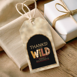 Thanks it's Been Wild Safari Bachelorette ID1148 Gift Tags
