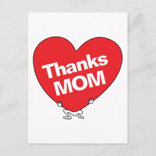 Thanks MOM Postcard