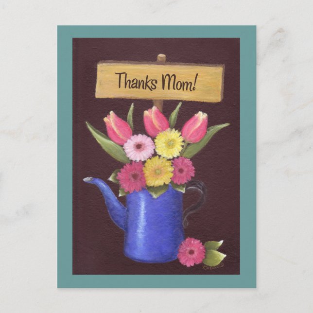 Thanks Mum! Postcard (Front)