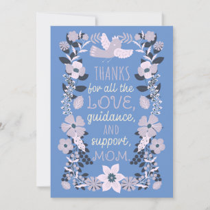 Thanks, Mum Scandinavian Folk Art Appreciation  Holiday Card