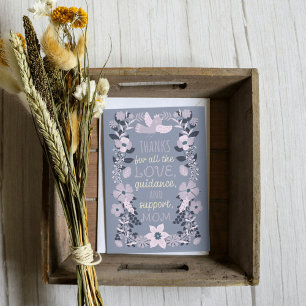 Thanks, Mum Scandinavian Folk Art Appreciation  Holiday Card