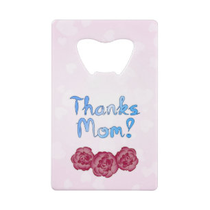 Thanks Mum with Carnation Flower for Mother’s Day