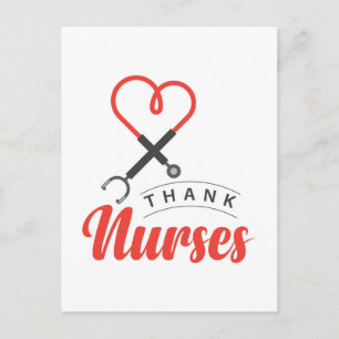 Thanks Nurses Postcard