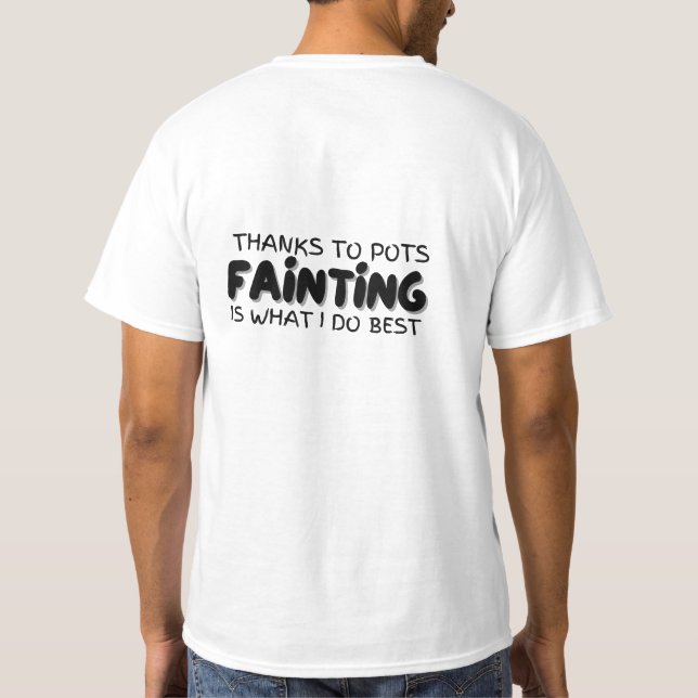 Thanks To Pots  T-Shirt (Back)