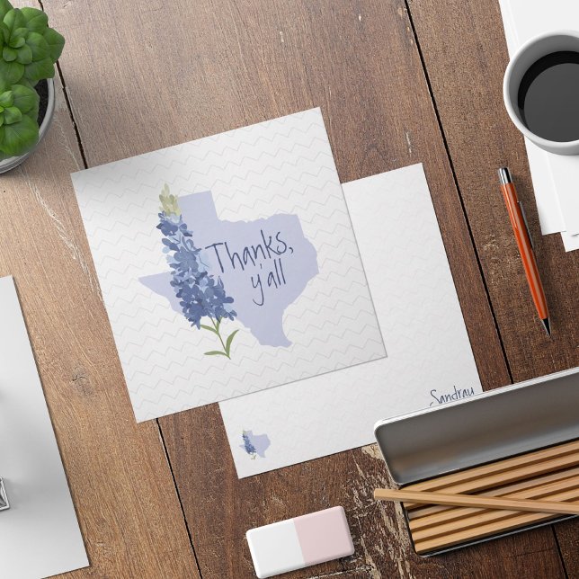 Thanks Y'all Bluebonnet Texas Card (Creator Uploaded)