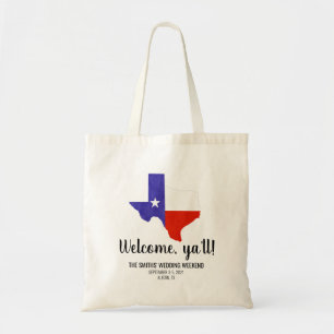 Thanks, Ya'll Texas Flag Austin Dallas Tote Bag