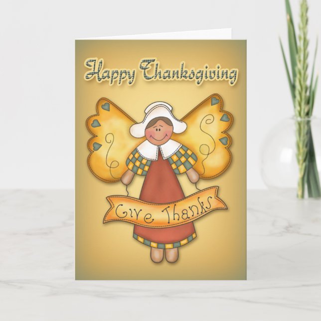 Thanksgiving7 Holiday Card (Front)