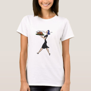 thanksgiving 1950s goth housewife T-Shirt