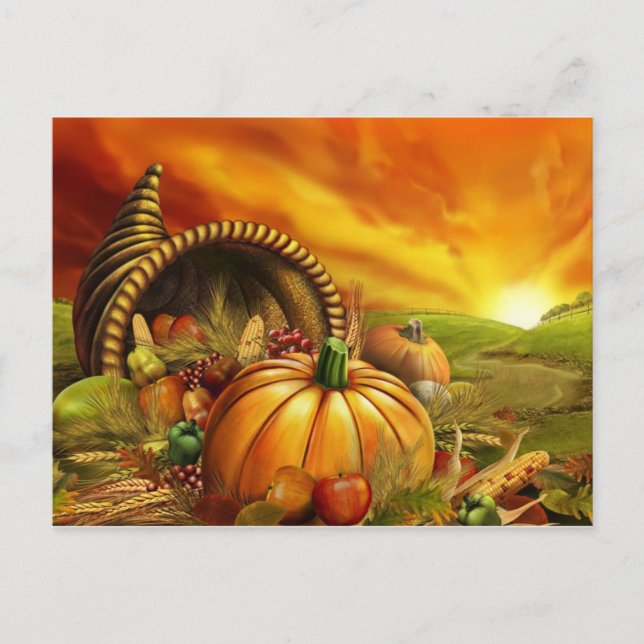 THANKSGIVING 2009 HOLIDAY POSTCARD (Front)