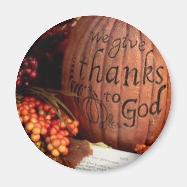 Thanksgiving 2012 Magnet (Front)