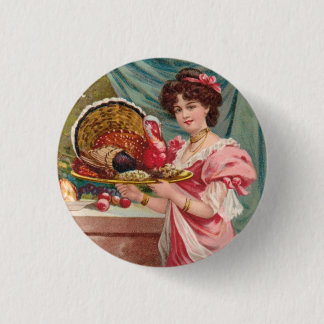 Thanksgiving 3 Cm Round Badge