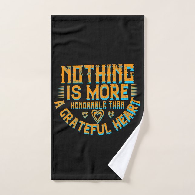 Thanksgiving - A Grateful Heart Is Honorable Hand Towel (Hand Towel)