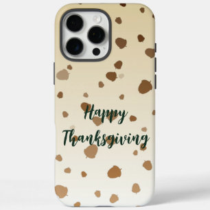 Thanksgiving Acorns iPhone 16 Pro Max Case