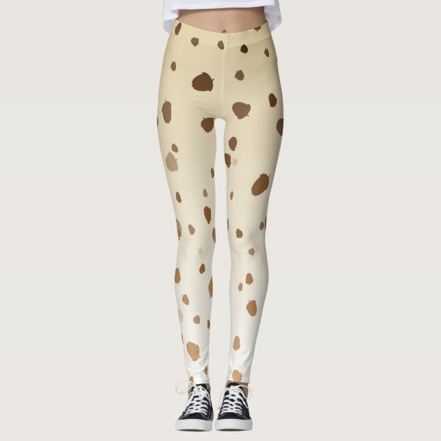 Thanksgiving Acorns Leggings (Front)