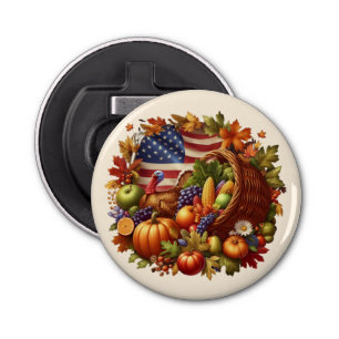 Thanksgiving/American/Turkey/Fall  Bottle Opener