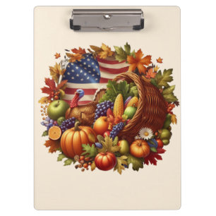 Thanksgiving/American/Turkey/Fall  Clipboard