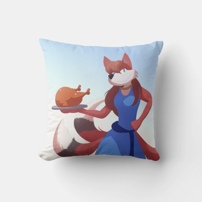 Thanksgiving Anton's Mom Cushion (Front)