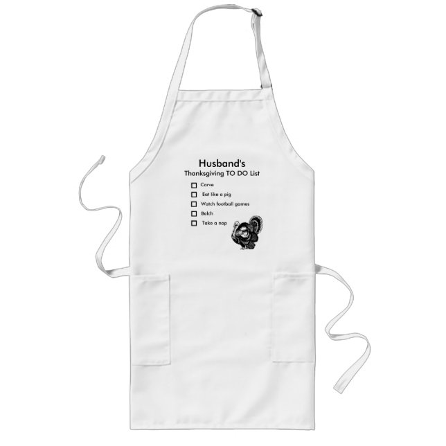 Thanksgiving Apron for Men (Front)