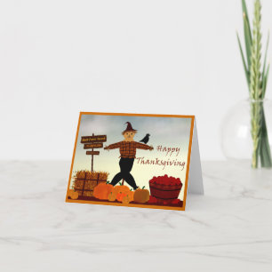 Thanksgiving at the B&B Farm Stand Holiday Card
