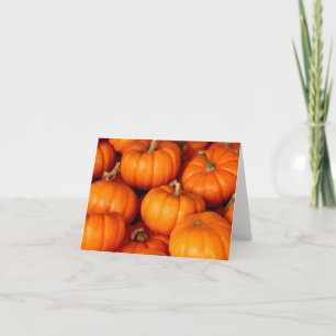 Thanksgiving Autum Holiday Card