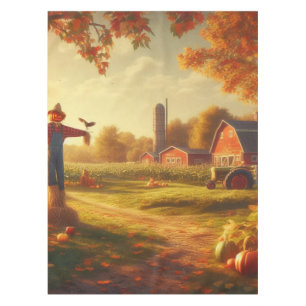 Thanksgiving/Autumn/Fall on the farm Tablecloth