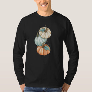 Thanksgiving Autumn Fall Season Cute Colored Paste T-Shirt