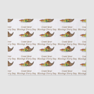 Thanksgiving Blessings Tissue Paper