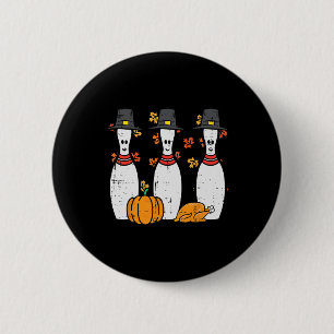 Thanksgiving Bowling Pins Funny Fall Bowler Men Wo