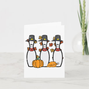Thanksgiving Bowling Pins Funny Fall Bowler Men Wo Card
