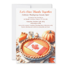 Thanksgiving Canada | Cosy Pumpkin Pie Gathering