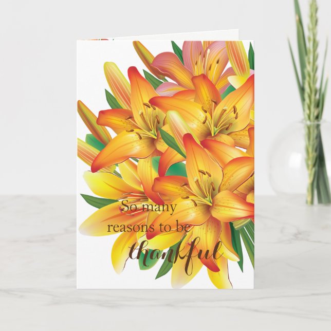 Thanksgiving Card (Front)