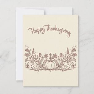 Thanksgiving Card