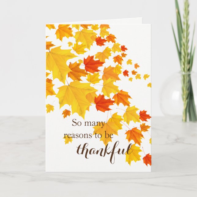 Thanksgiving Card (Front)