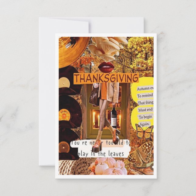 Thanksgiving Card (Front)