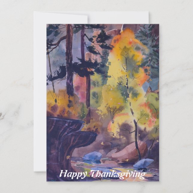 Thanksgiving Card (Front)