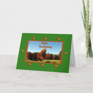 Thanksgiving Card With Rural Mississippi Theme