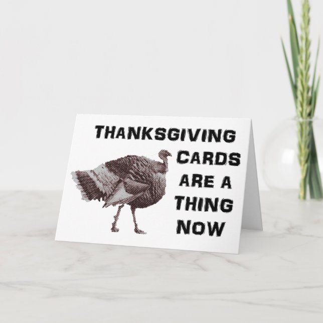 Thanksgiving Cards are a thing now. Okay bye. (Front)
