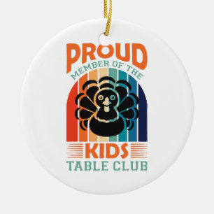 Thanksgiving Ceramic Tree Decoration