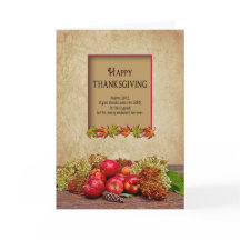 Thanksgiving - Christian - Apples/Hydrangeas Fall